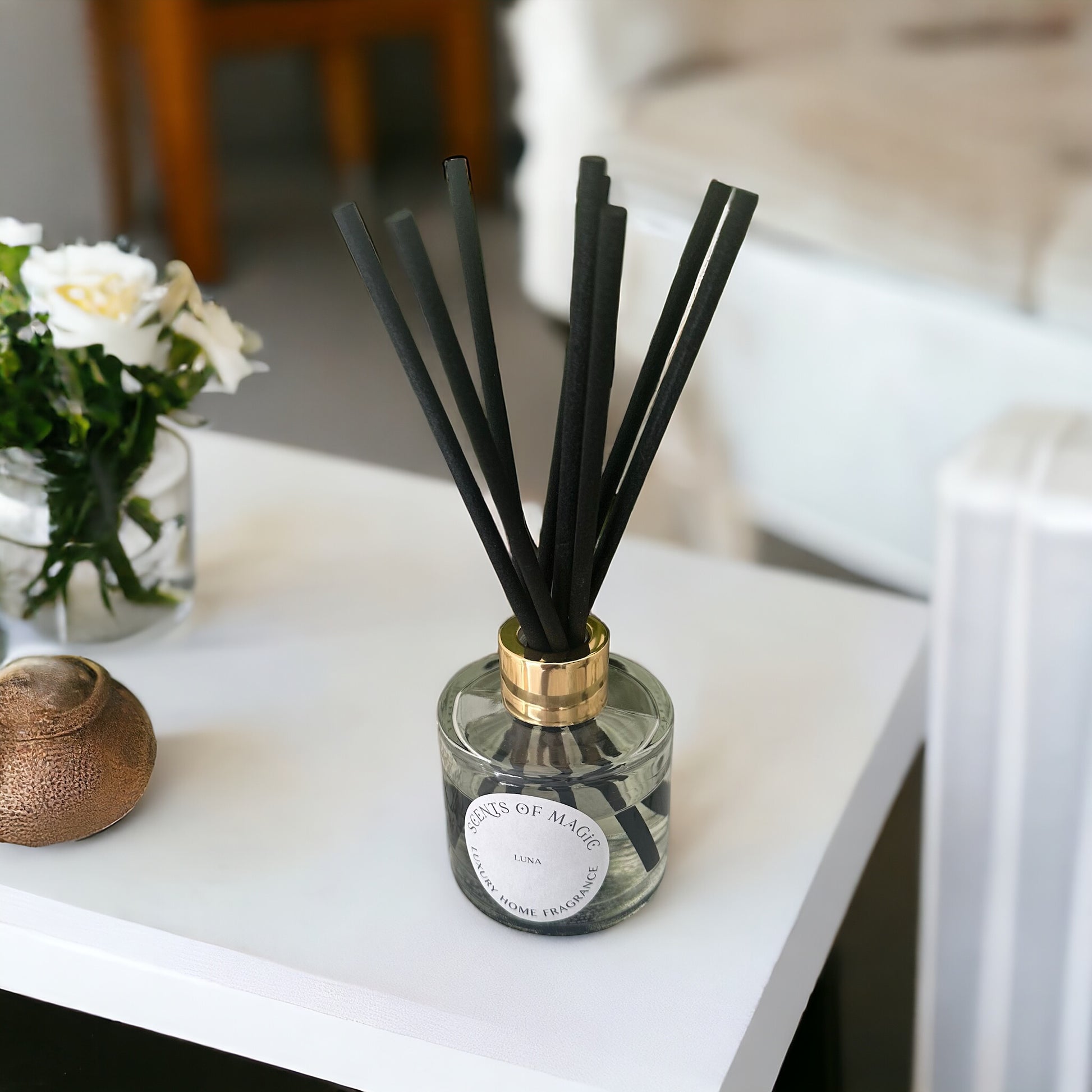 Long lasting & strong scented  reed diffuser