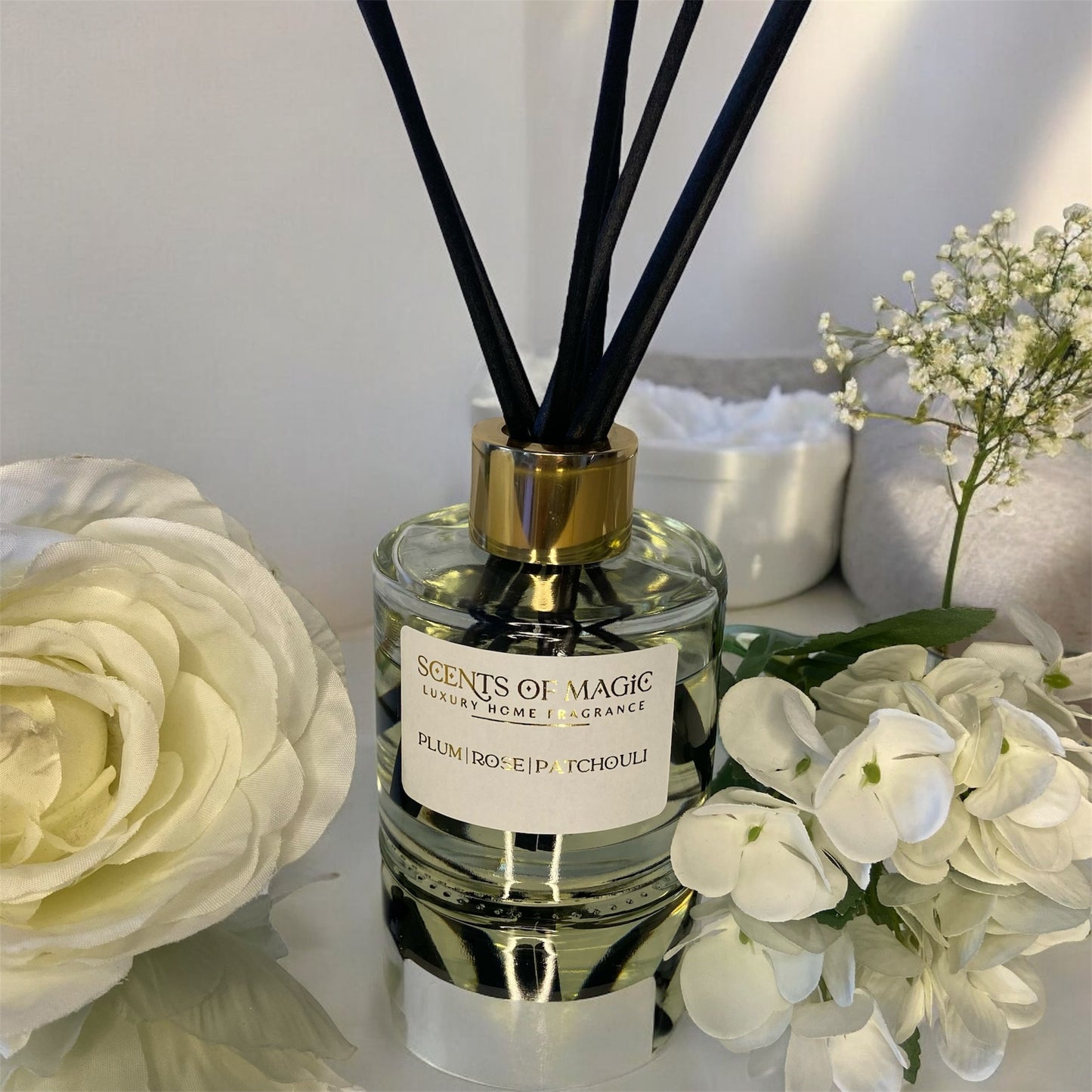 Plum rosé & patchouli Reed Diffuser